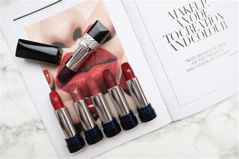 dior rouge precious rocks lipstick set|Dior lipstick color chart.